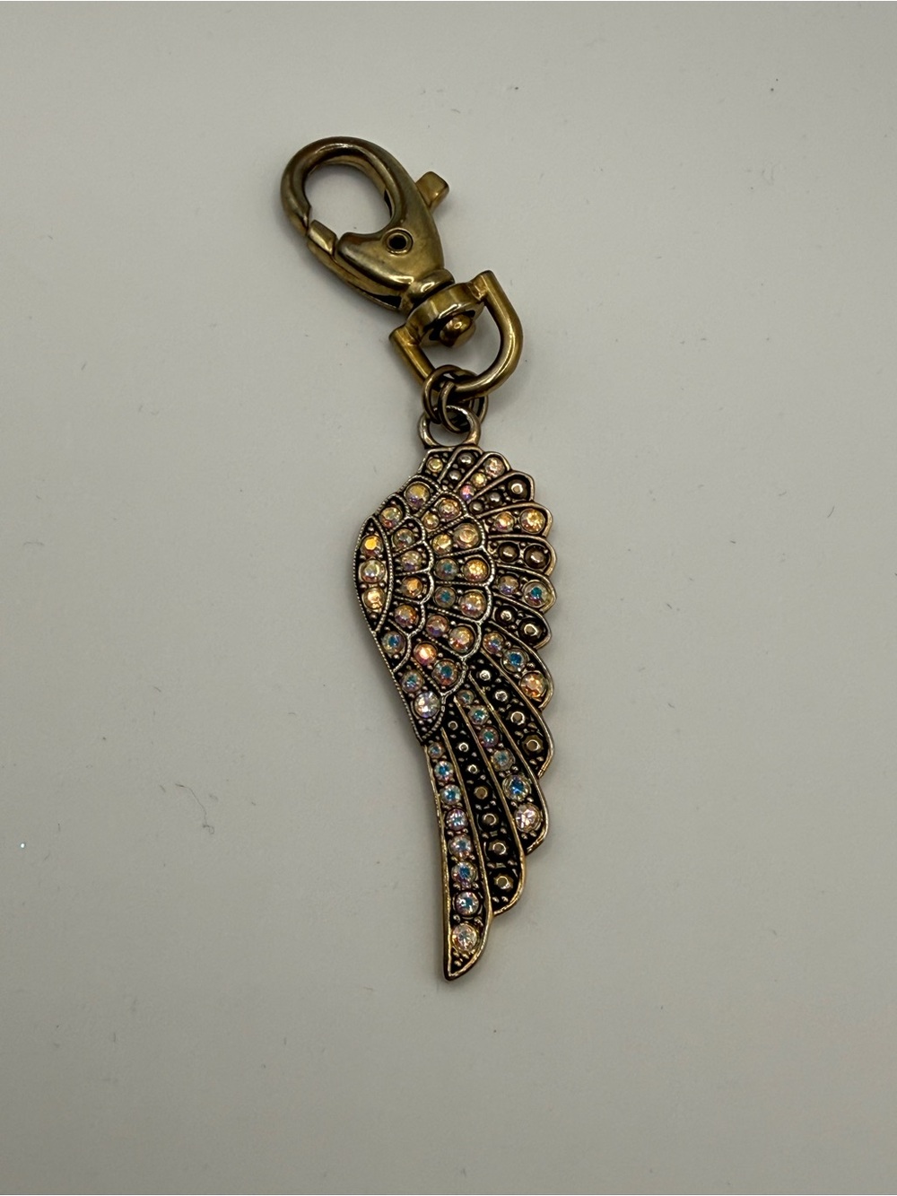 Kirks Folly Fly Home Angel Wing Key Chain